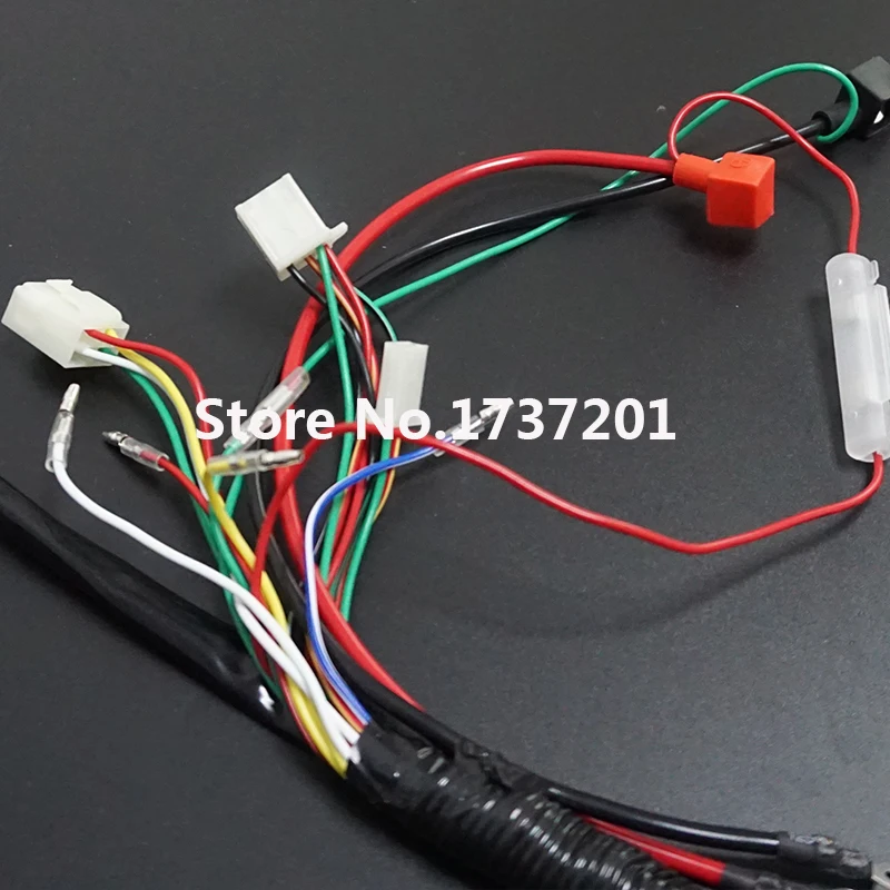 Engine Wire Wiring Harness Loom 50cc 110cc 125cc 140cc PIT ATV QUAD BIKE BUGGY Go Kart