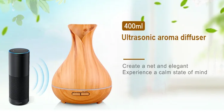 Smart Wifi Aromatherapie Olie Diffuser Compatibel Met Alexa En Google Thuis Smart Aromatherapie Luchtbevochtiger