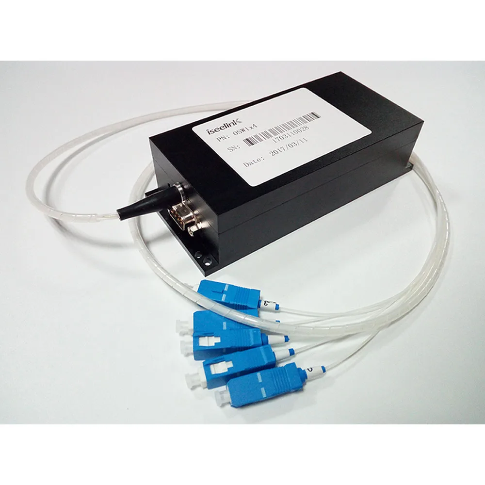 

Fiber Optic switch FSW OSW 1x4 1x8 1x16 1x32 1x64 high speed switch for fiber transmission system route