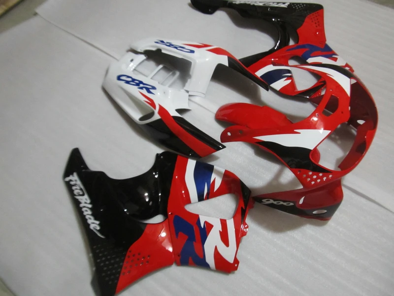 Bodywork fairing kit for Honda CBR900RR 96 97 red white black fairings set CBR900RR 893 1996 1997 OI06