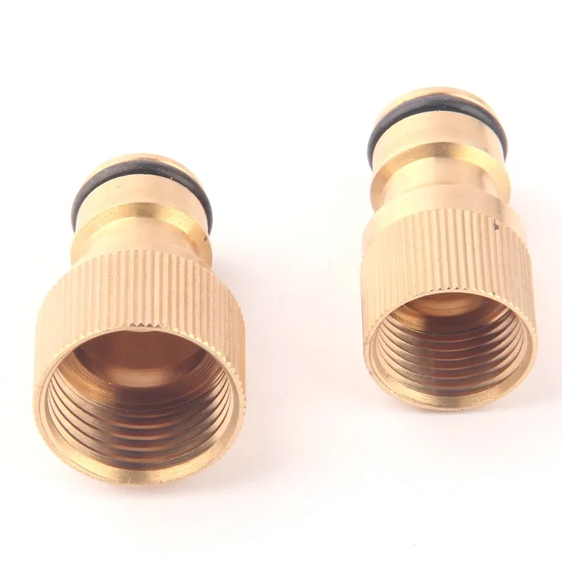 Connecteur rapide à filetage mâle et femelle, adaptateur de tuyau, buse de pulvérisation, raccords d\'arrosage de jardin, M22, M18, 1 pièce