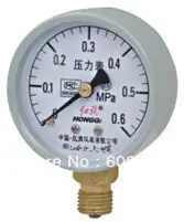 

Dia 100mm,General Pressure Gauges, Y-100 4MPA/0.6MPA/0.4MPA/25MPA