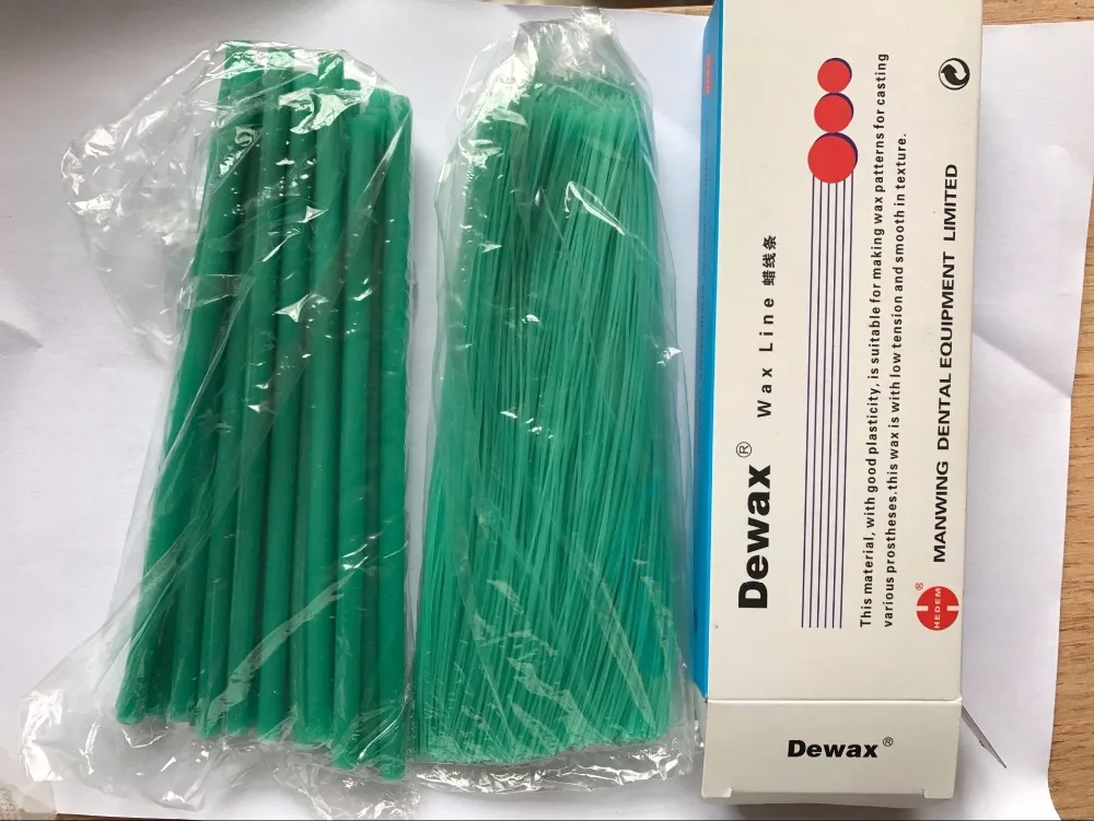Dewax Wax Line, Jewelry Making Tool Wax Line Sprue Wax Lines Dental Laboratory 6 Type Can Be Selected For Dental Lab