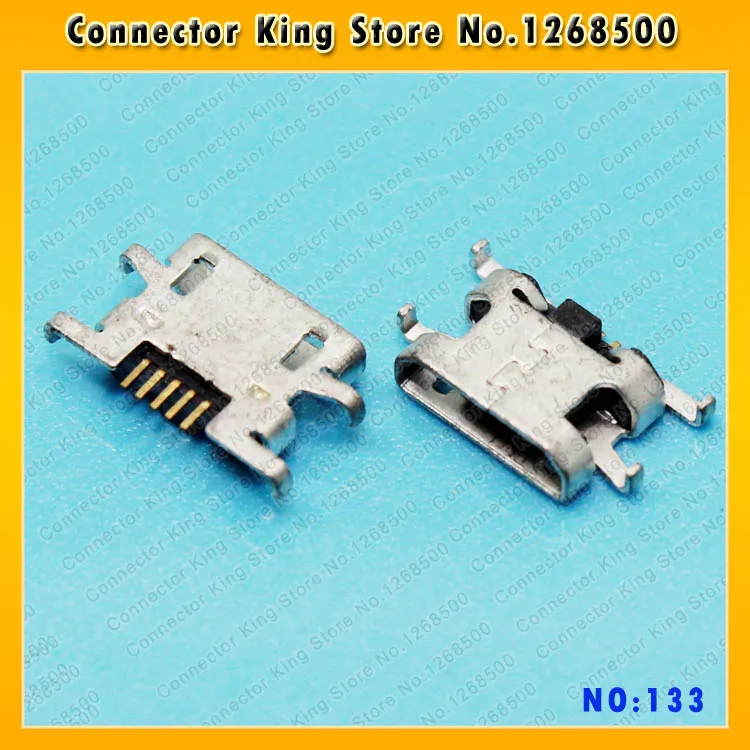 ChengHaoRan 5-200PCS Micro 5P USB jack for HUAWEI Lenovo USB Charging Charger Port Connector Dock Socket ,MC-133