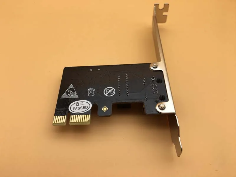Adaptador ethernet pci-e gigabit, 1 porta, wired, com fio 8111 chip 10/10/1000mbps, placa de rede para desktop