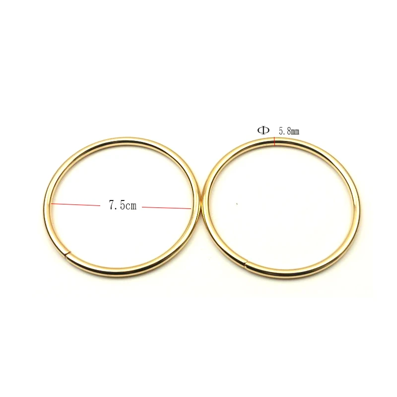 12Pcs O Ring Metal O Ring Inner Diameter 75mm