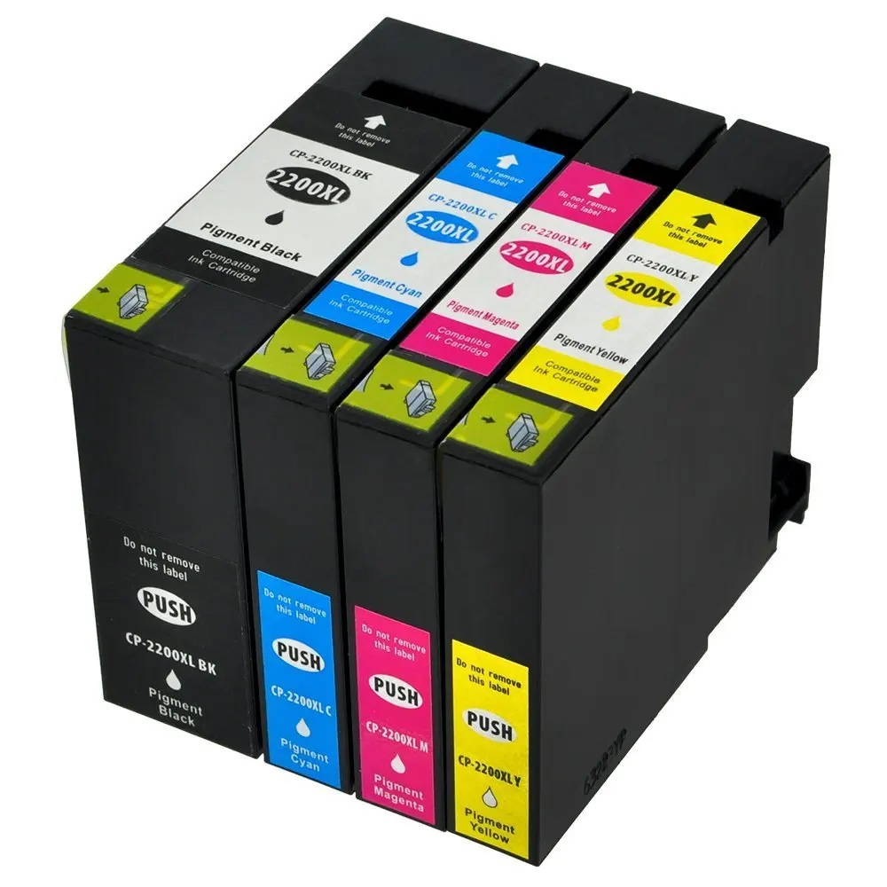 INK WAY 4 pack PGI-2200 XL Ink Cartridges For Canon MB5020/MB5320/IB4020 etc.