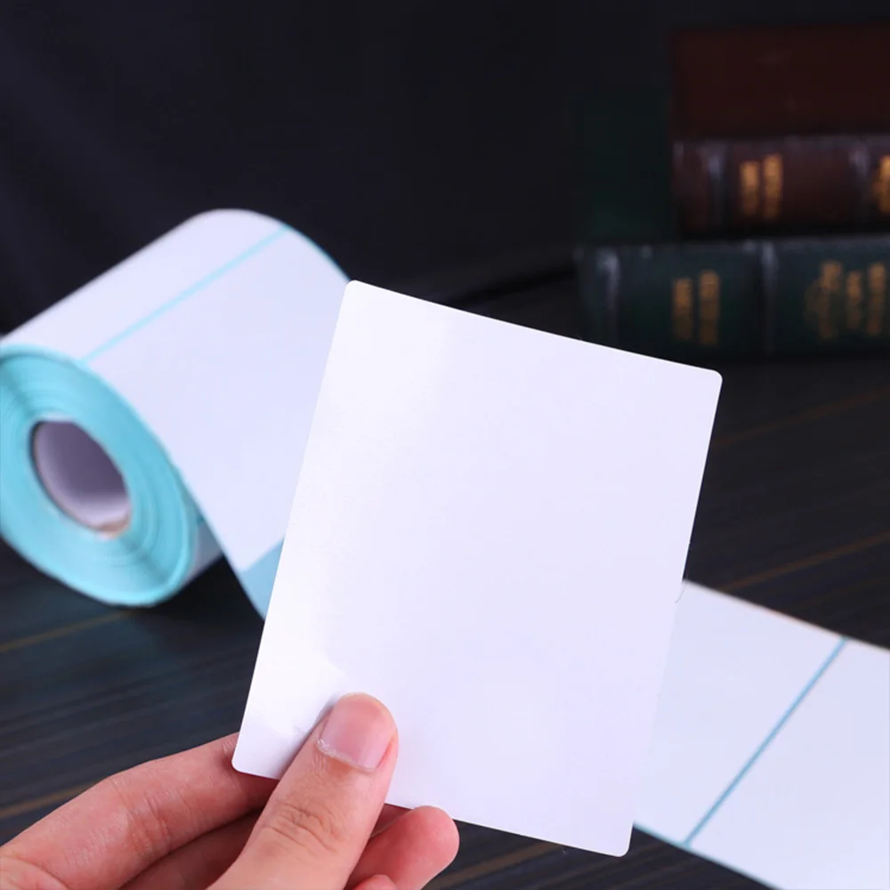 24 Size Barcode Label Adhesive Thermal Label Sticker Paper Supermarket Price Blank Label Direct Print Waterproof Print Supplies