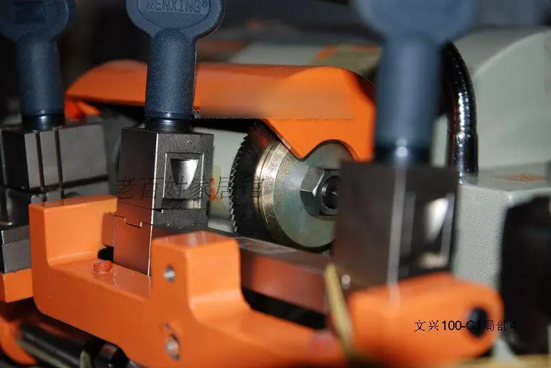 Wenxing 100-G1 key cutting machine 2 Clamp Double head key machine Free DHL shipping