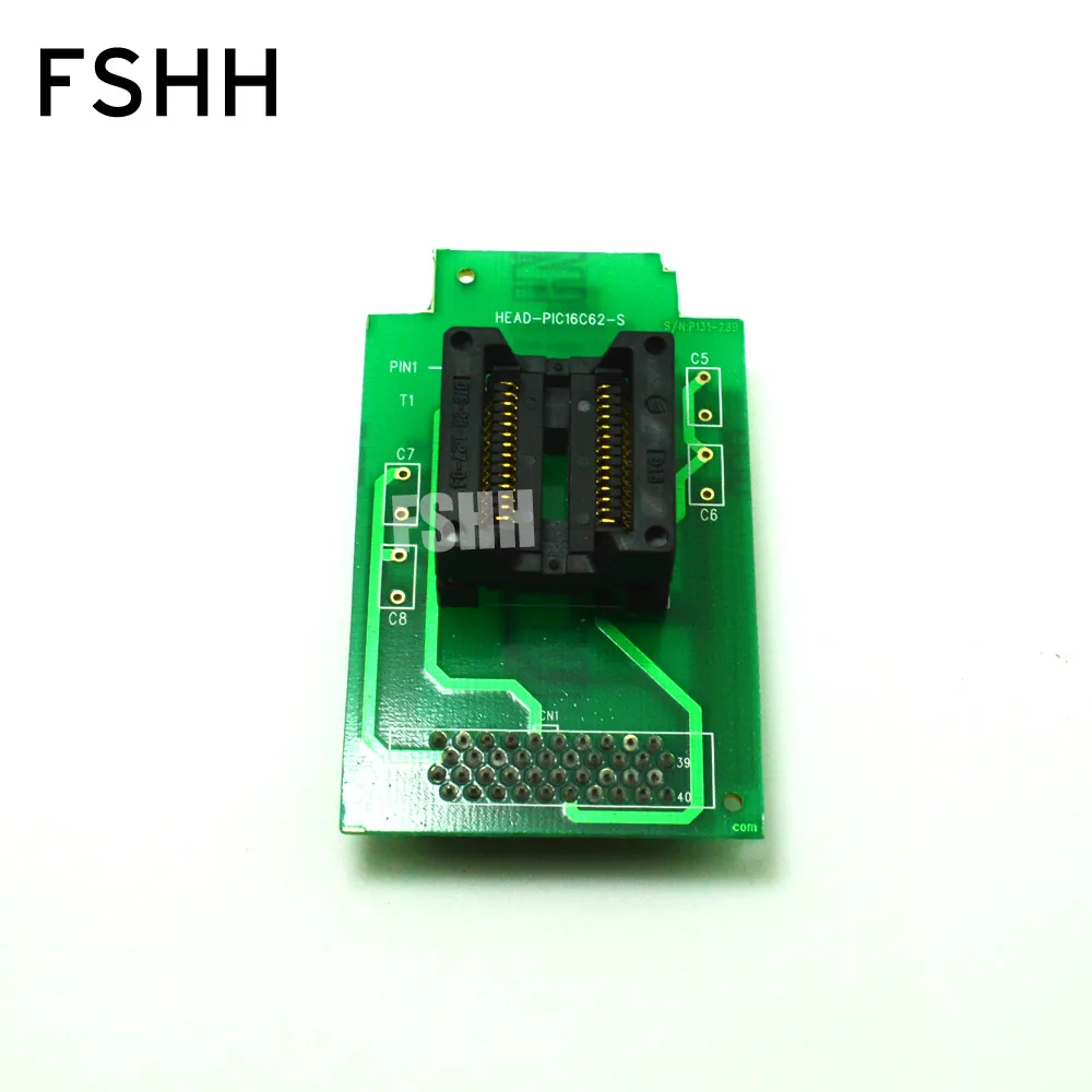 HEAD-PIC16C62-S Programmer Adapter for HI-LO GANG-08 Programmer Adapter/IC SOCKET