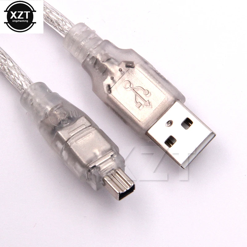 High Quality 1pc USB 2.0 to IEEE 1394 Firewire 4 Pin 4 feet Extension Cable for Digital Camera or Camcorder