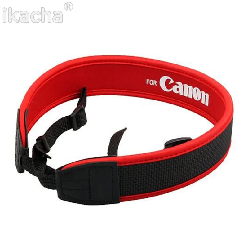 DSLR Camera Shoulder Neck Strap Fit for Canon EOS 7D 5D Mark II 60D 50D 40D G12 D1B Red - Image 2