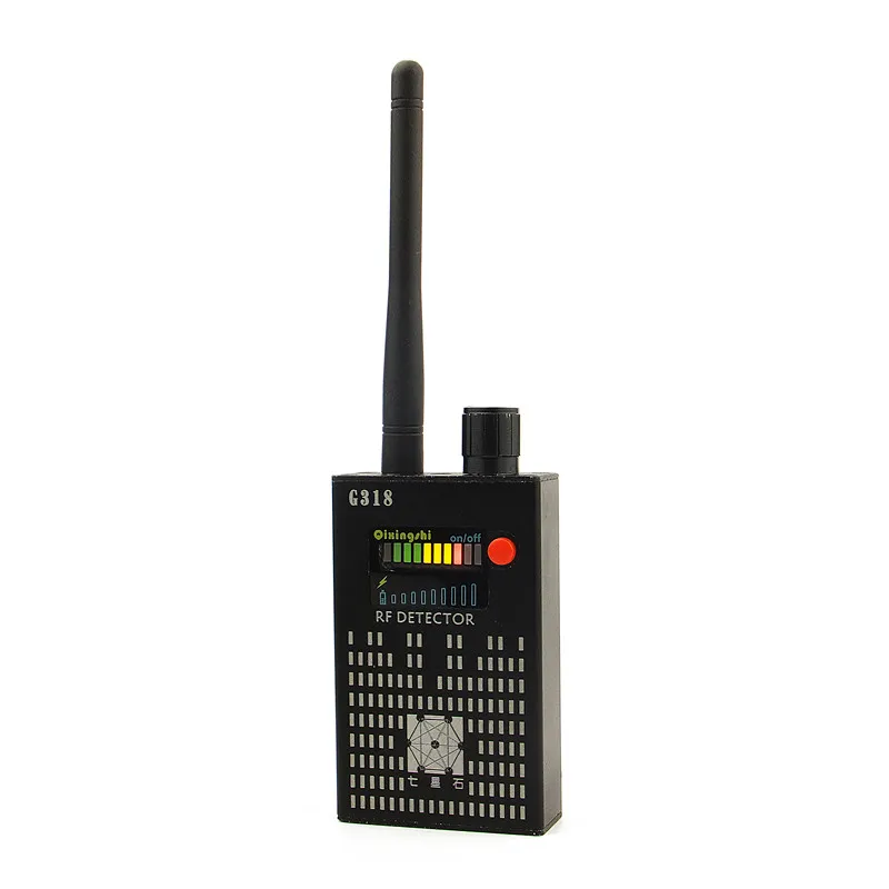 Anti Spy RF Detector Camera Wireless Bug Detect GSM Listening Device Finder Radar Radio Scanner Drop Shipping G318