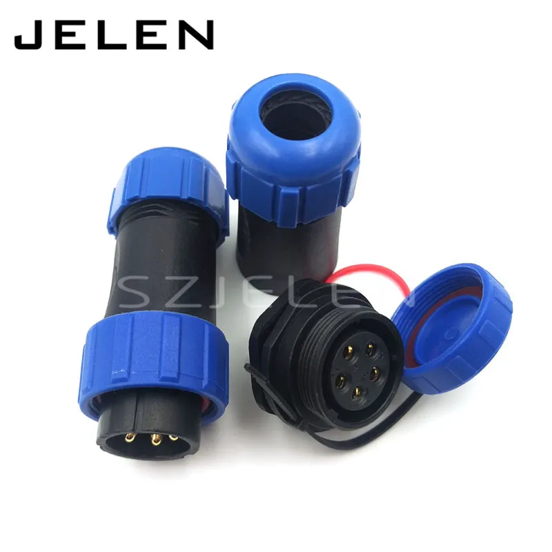 SP21 waterproof plug and socket cable connector 5 pin waterproof electrical connector,connector waterproof IP68