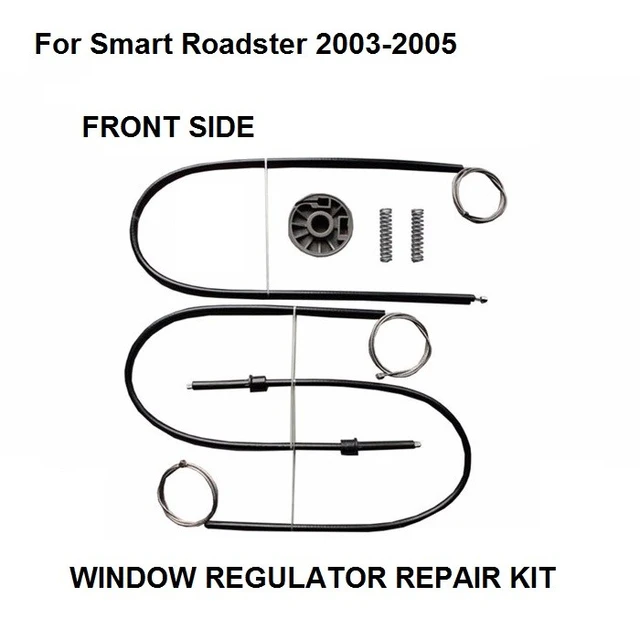 用スマートロードスターウィンドウレギュレータ修理キットフロント右側2003 2004 2005