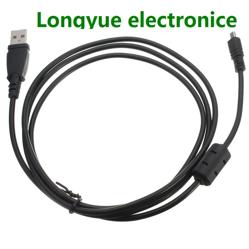 USB UC-E6 Data / Photo Transfer Cable Cord Lead Wire For Nikon Camera D5100 / CoolPix 2100 / 2200/3100 -1.2m 1.5m
