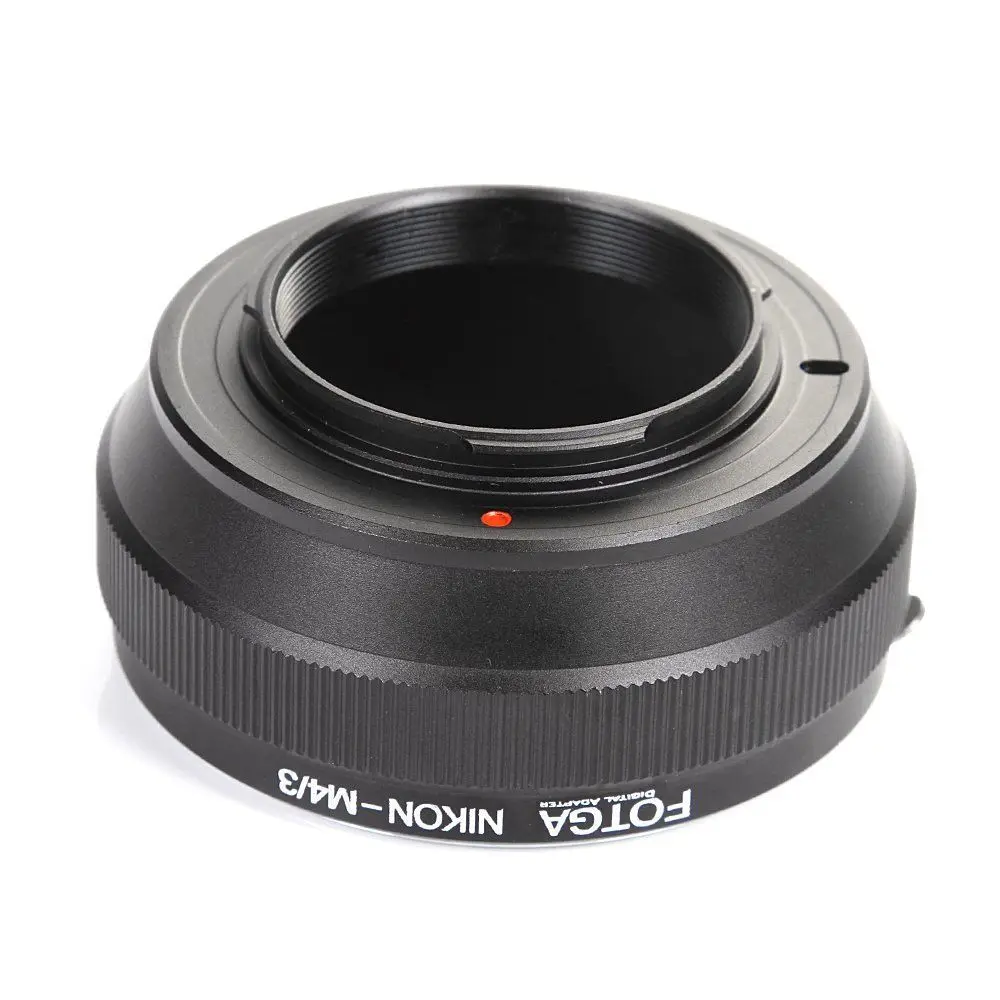 FOTGA Lens Adapter Ring for Nikon AI F lens to Micro 4/3 M43 E-M5 E-PM2 E-PL5 GX1 GF5 G5 E-PL7