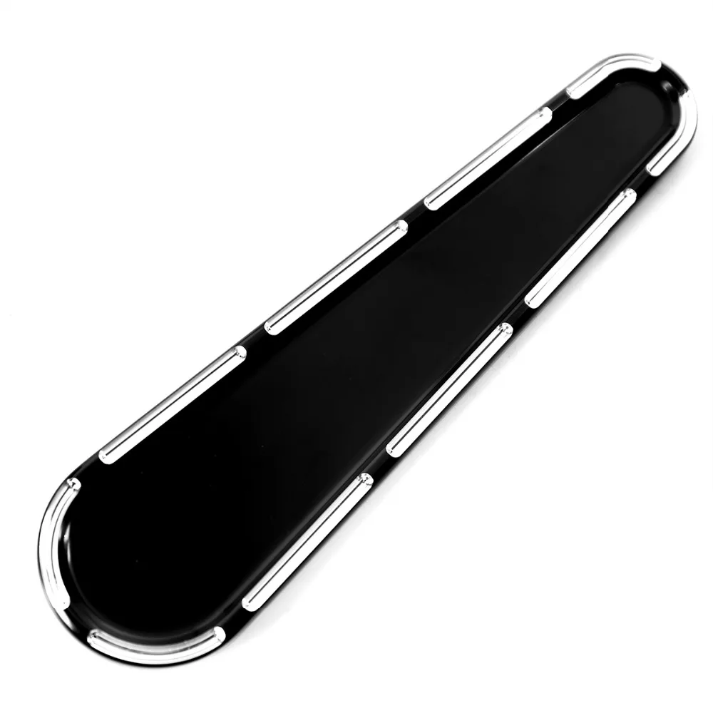 Black Burst Dash Cover Insert For Harley Street Glide FLHX Road King FLTR 2008-2017 Models