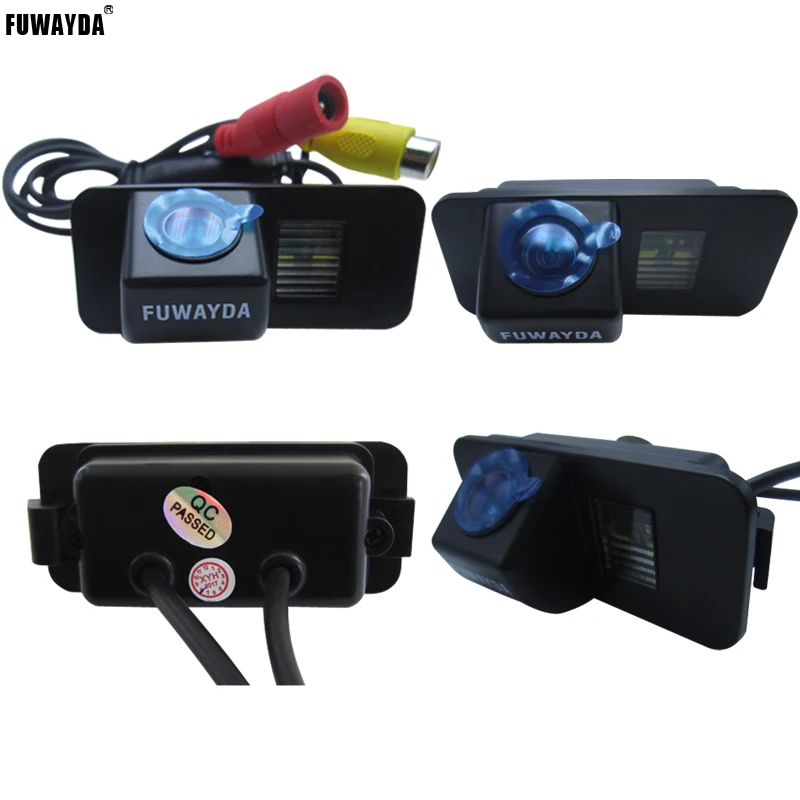 FUWAYDA CAR REAR VIEW REVERSE BACKUP per fotocamera SONY per FORD MONDEO/FIESTA/KUGA/FOCUS (2 carrozze)/S-Max/CHIA-X impermeabile HD