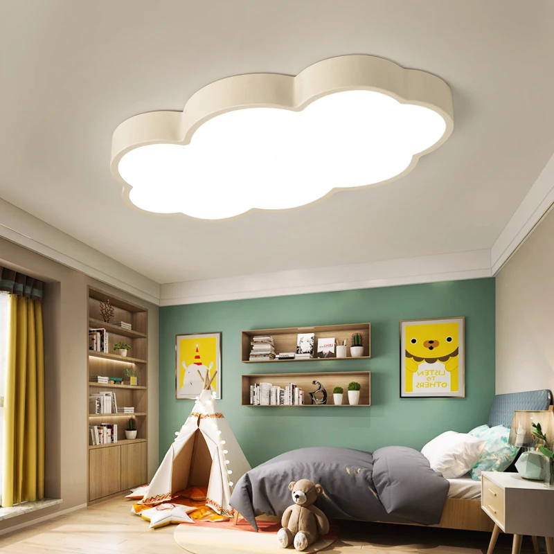 Modern Cloud Ceiling Lights LED Kids Children Ceiling Lamp Cartoon Baby bedroom luminaire light lighting fixture nordic lamp