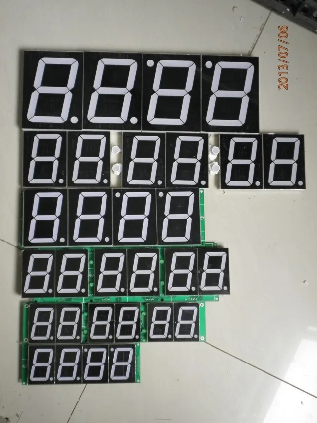 4 นิ้วหลอดดิจิตอลขนาดใหญ่ Digital Display 40.5X12 เซนติเมตร Modbus จอแสดงผลรองรับ 485 การสื่อสาร RTU โหมด