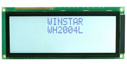 WH2004L WINSTAR 24 characters by 2 lines Character LCD display module is built in with ST7066 controlle ICscreen white backlight