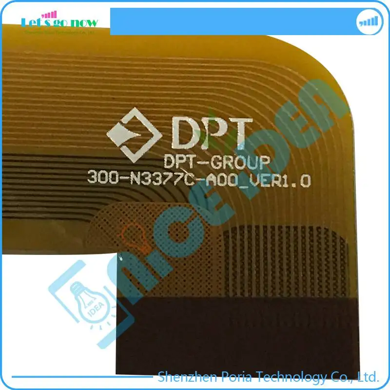 100% New 7 Inch Touch Screen Digitizer For DPT-GROUP 300-N3377C-A00 VER1.0 Front Touch Panel Glass Replacement High Quality