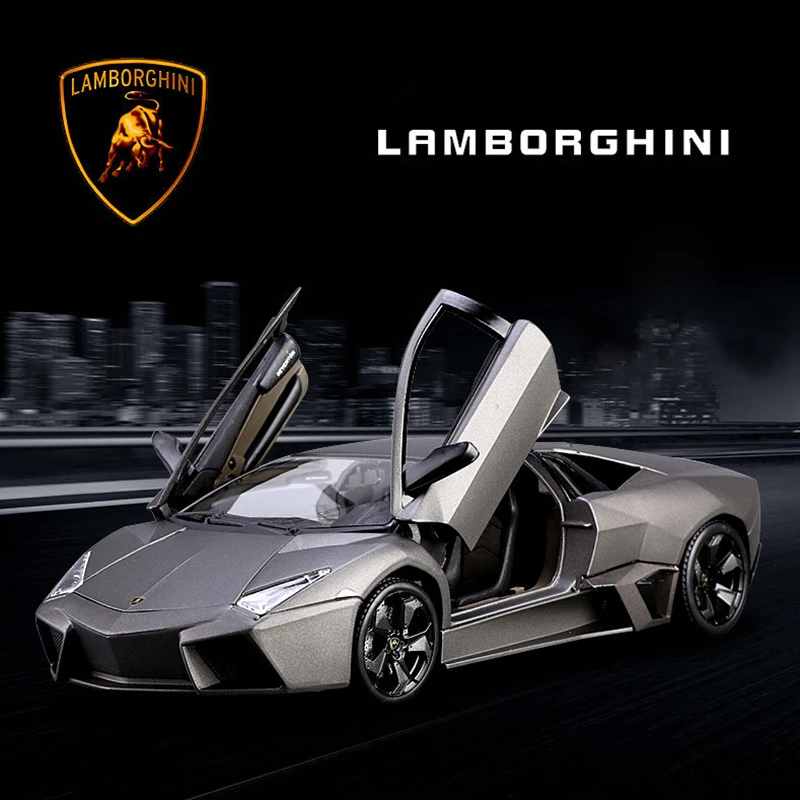 Bburago 1:24 Lamborghini car model high imitation  die casting metal children toy boyfriend gift simulation alloy car collection