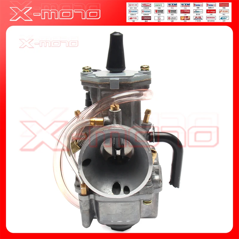 2T 4T Universal PWK carburetor no logo Motorcycle Carburetor  21 24 26 28 30 32 34mm With Power Jet For Racing Motorcycle