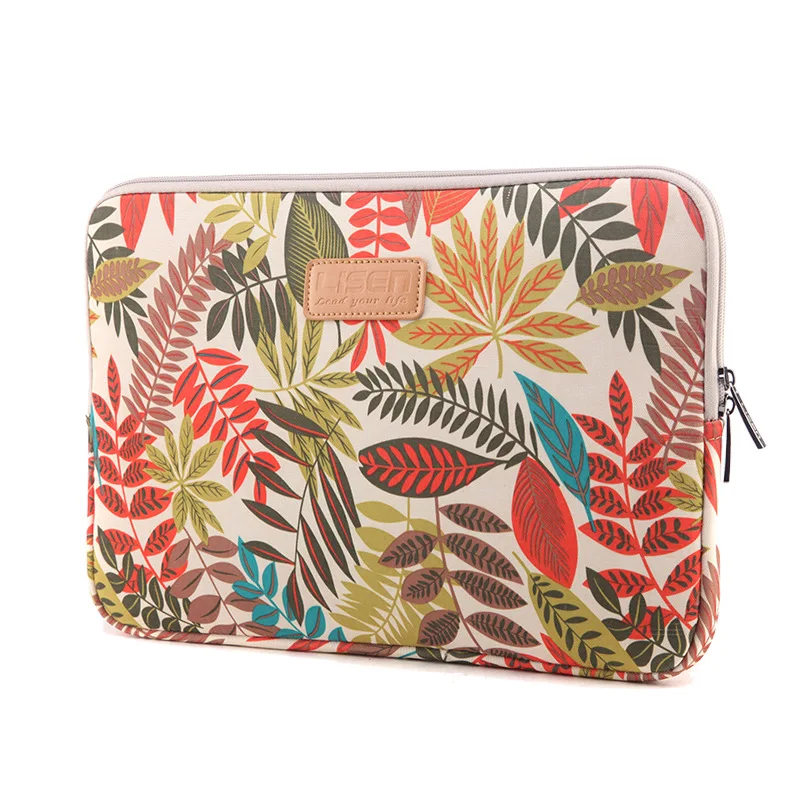 Lisen Laptop Sleeve Case Forest Leaves Casual Computer Bag Notebook Carry Bag for MacBook Air Pro 13.3