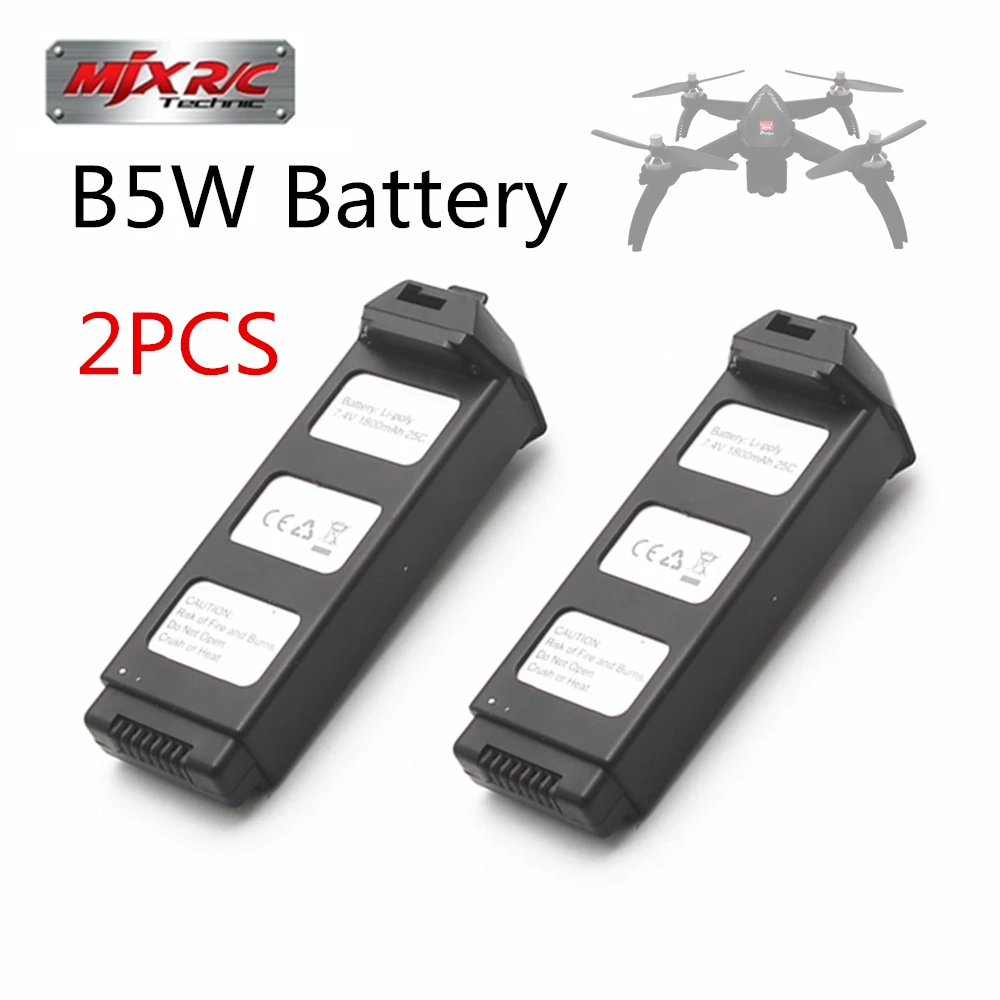 

7.4V 1800Mah Li-po Battery For MJX B5W Bugs 5W RC Quadcopter Drone Spare parts Accessories MJX B5W Battery B5W