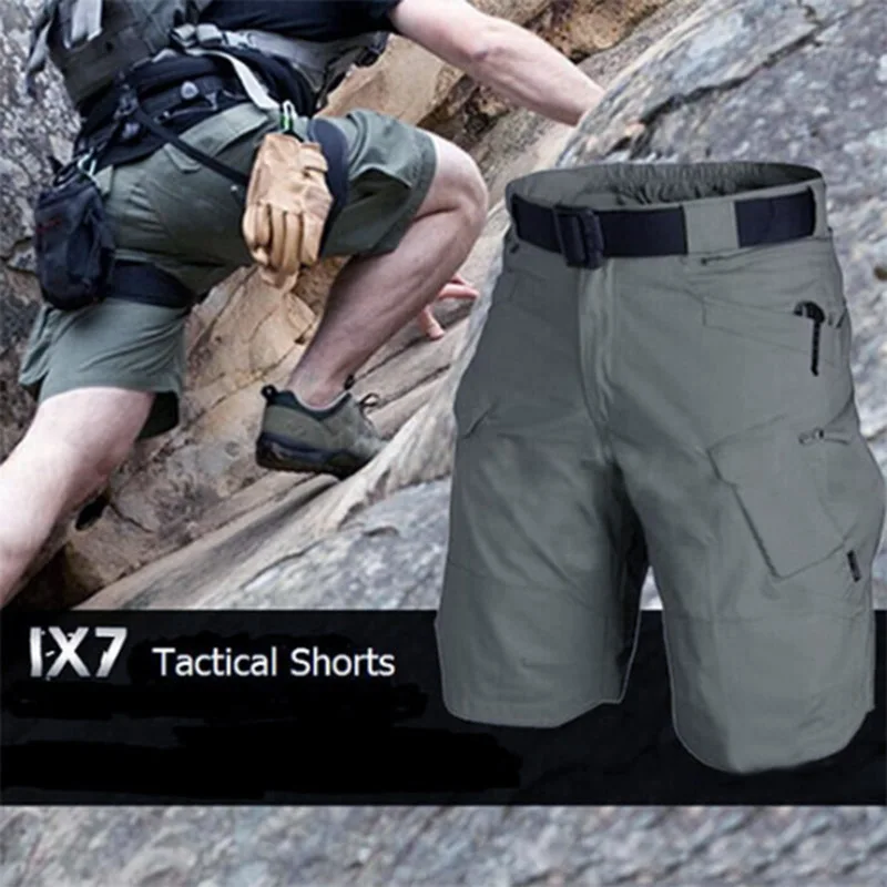 Men's Urban Military Cargo Shorts Cotton Outdoor Camo Short Pants FS99