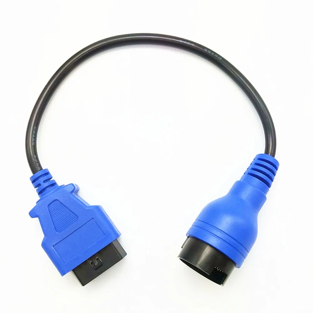 For Benz  IVECO 38Pin Cable OBD2 Diagnostic tool Adapter Connector  Diagnostic Trucks Interface Scanner Cable OBDII 16PIN