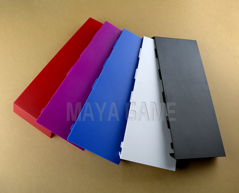 8 Uds nueva cubierta Universal HDD Bay funda de disco duro para PS4 carcasa de placa frontal para reemplazo de Playstation