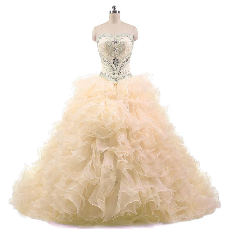 Nieuwe Echte Roze Tweedelige Baljurk Quinceanera Jurken 2019 Sweetheart Organza Ruches Met Korte Rok Vestidos De Quinceañeras