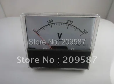 Analog Volt Voltage Voltmeter Panel Meter AC 0-300V(DH670)