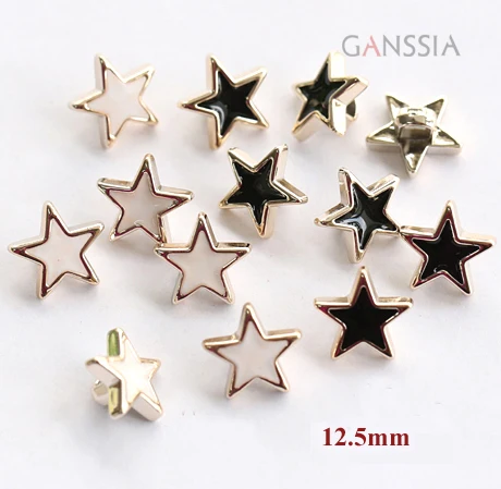 30pcs/lot Exquisite Star Design Resin Buttons Shirt Button Peripheral Sewing Accessories (aa-51)