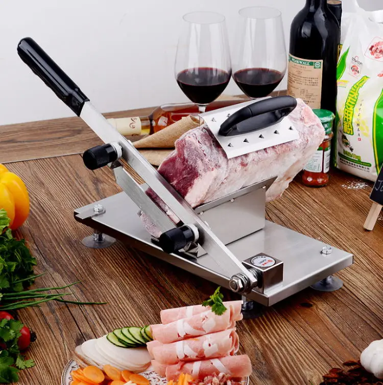 Manual Mutton Roll Machine Manual Cucumber Cutting Machine