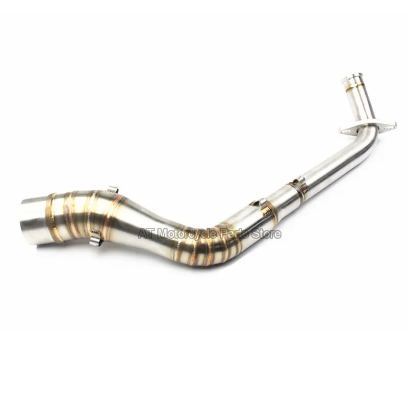 Motorcycle Exhaust Muffler Pipe Full System Header Pipe Scooter Pit Bike Slip On For YAMAHA NVX125 NVX155 Stainless Steel