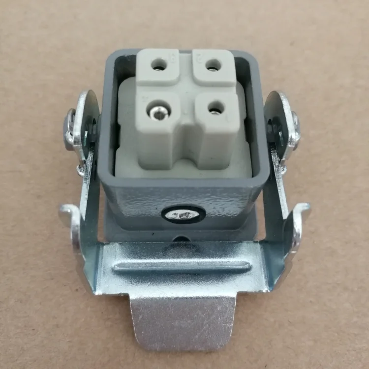 Heavy Duty Connector HDC-HA-004 3 + PE 4 Core Forward Industrial Aviation Linker Plug Plug