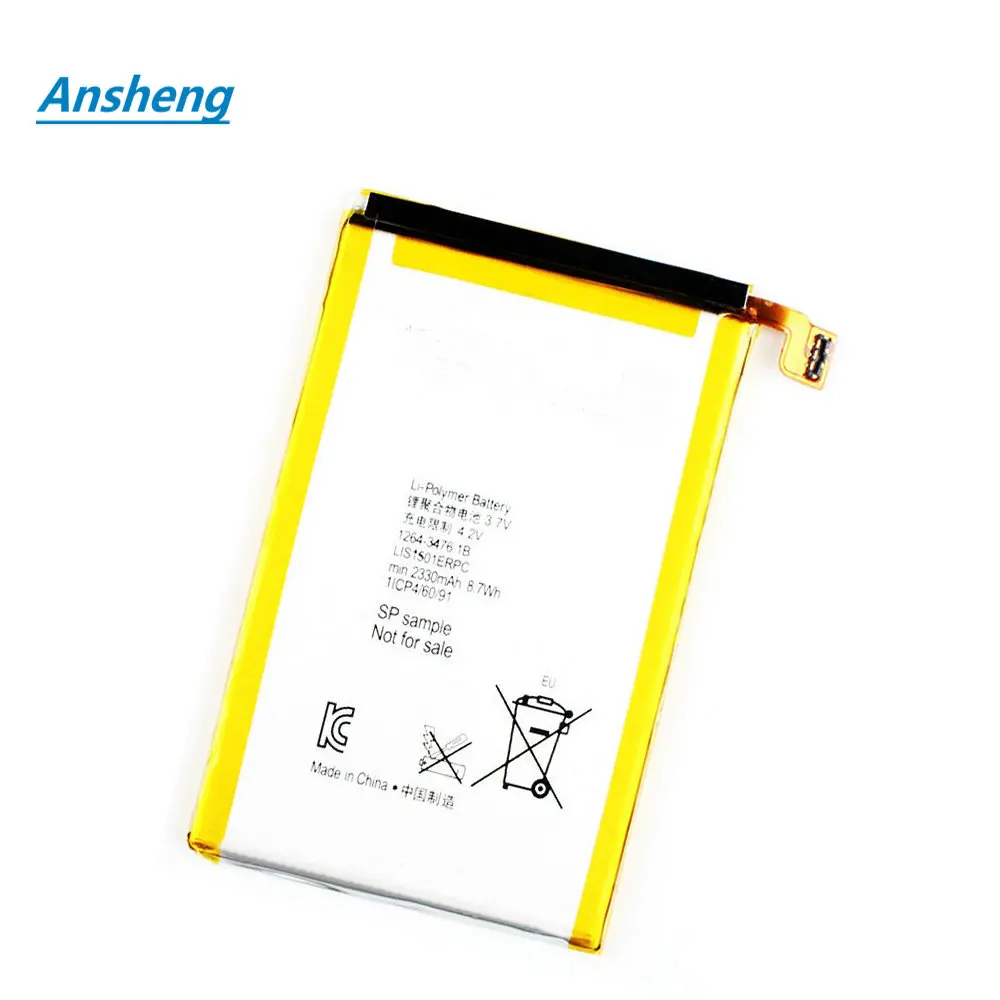 High Quality 2330mAh LIS1501ERPC Battery For Sony Xperia ZL L35h ZL X ZQ C650X L35 L35i L35a LT35h LT35i C6502 C6503 C6506 L35