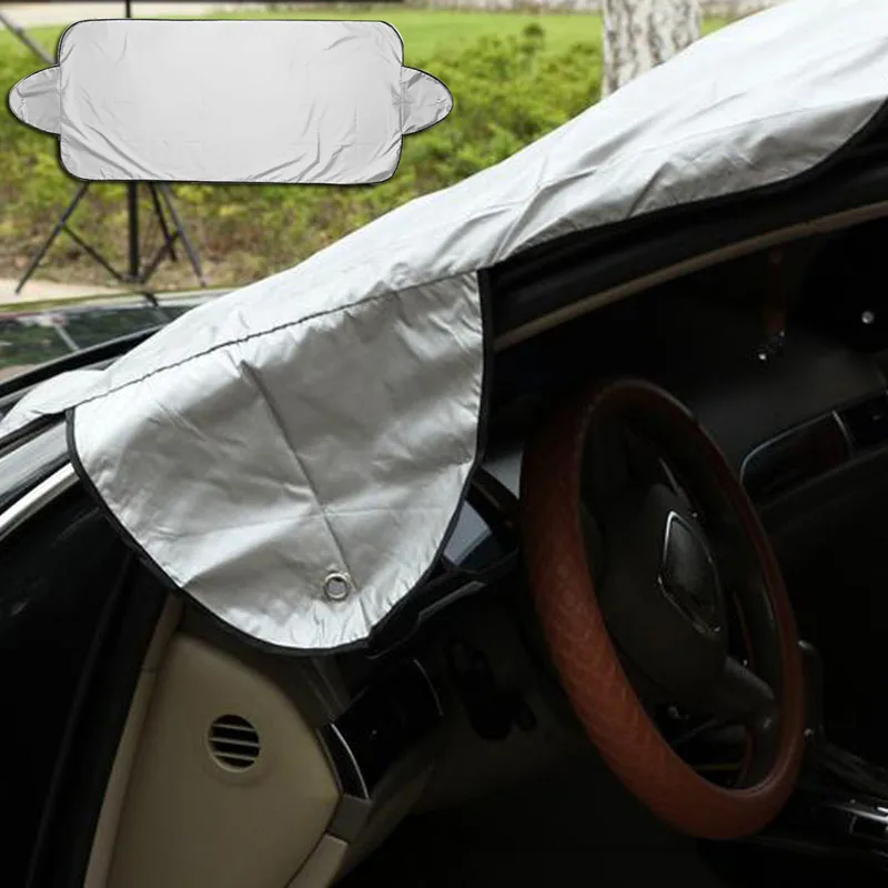 NoEnName_Null Prevent Snow Ice Sun Shade Dust Frost Freezing Car Windshield Cover Protector