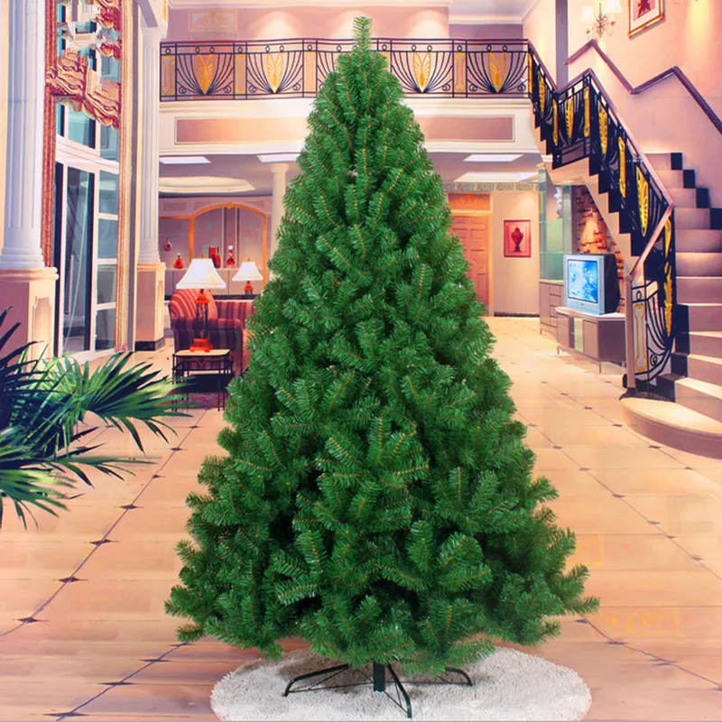 

Teellook 1.2m/5.0m green encrypted Christmas tree Christmas New Year hotel mall home decoration decorations