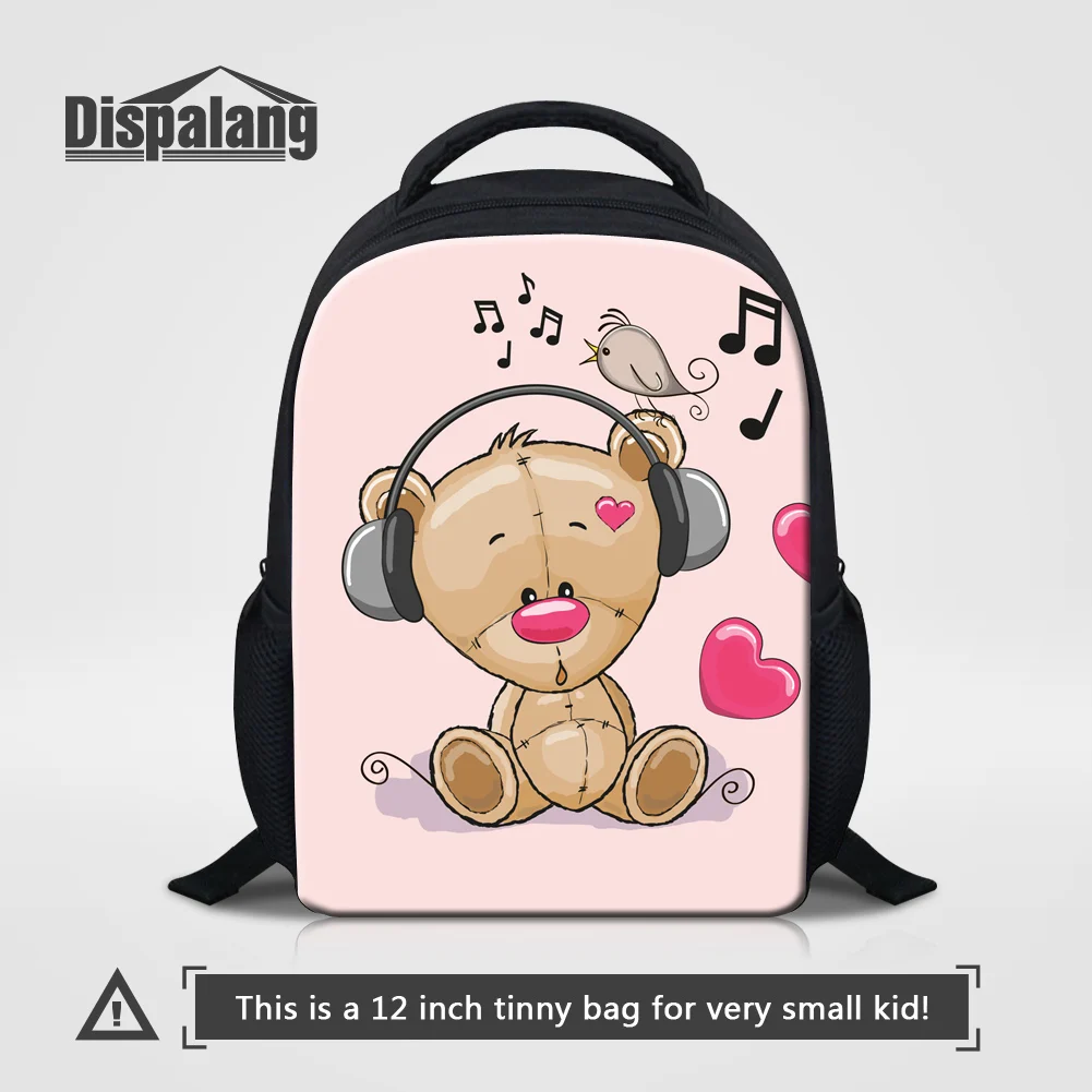 Dispalang 12 Inch School Bags Children Small Bookbag Mochila Infantil Bear Owl Fox Mini Baby Bagpack Animal Backpacks Sac A Dos