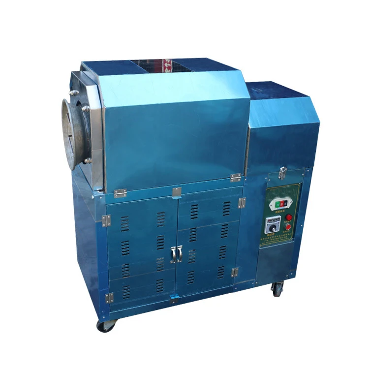 25kg/h electric type Sunflower seeds roasting machine /peanut roasting machine