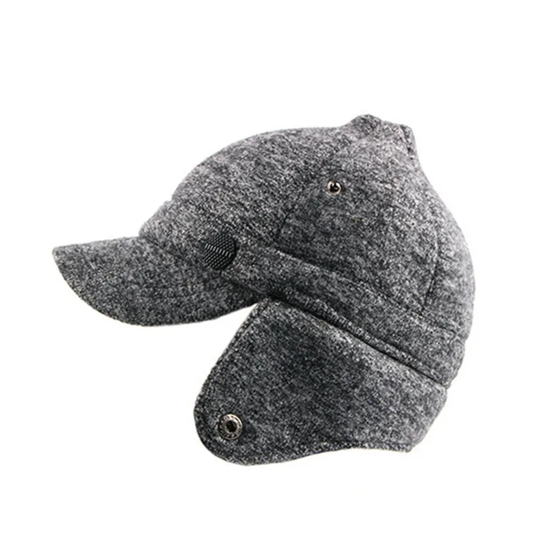 New Winter Women's Warm Hats Novelty Cute Baseball Caps Personality Fashion Hip Hop Hat Plush Thickened Coldproof Female Hats