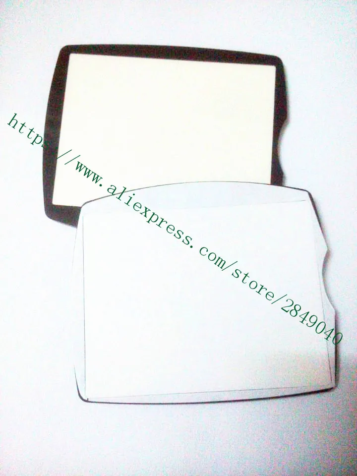 شاشة عرض نافذة LCD جديدة (أكريليك) زجاج خارجي لواقي شاشة كاميرا NIKON D40 + شريط