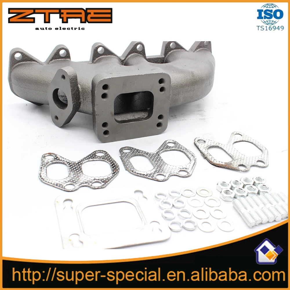 Cast Turbo Manifold For 1995-1998 Golf Jett 90-94 VW VR6 Corrado Car Manifold For 12V T3 Flange 2.0L I4 V8