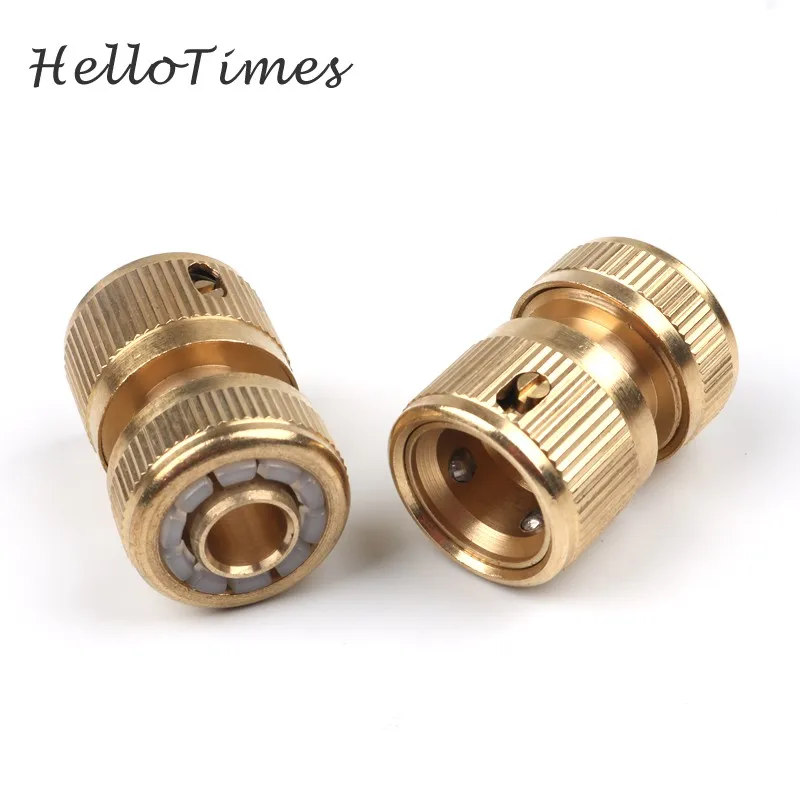 Garden brass quick connector 1/2