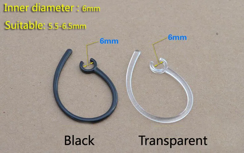 Беспроводные Bluetooth-наушники 6 мм/8 мм/10,5 мм, зажим-петля для наушников, Сменные аксессуары для наушников Samsung